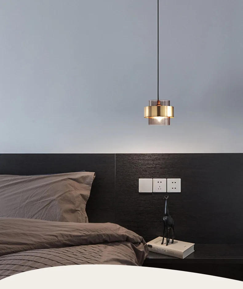 Description Picture 2 of itemNordic minimalist Restaurant Chandelier Creative Personality Golden luxury dinng room bar cafe Modern pendant light