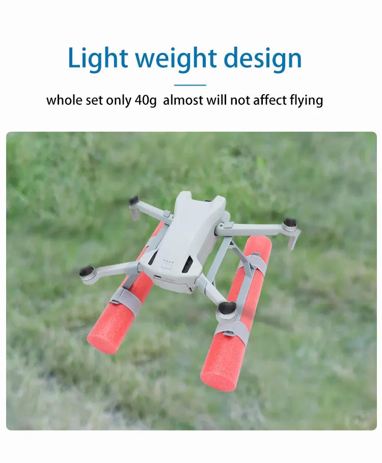 Description Picture 6 of itemLanding Gear Floating Water Kit for DJI Mini 4 Pro/Mini 3/Mini 3 Pro Training Damping Gear Expansion Leg Mini Drones Accessories
