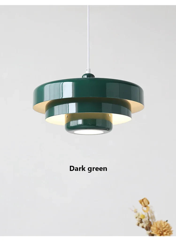 Description Picture 5 of itemDanish Designer Vintage Led Ceiling Pendant Lamps Restaurant Study Coffee Bauhaus Cake Light Housedecor Suspension Lighting