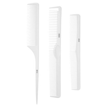 3pcs Anti Static Hairdresser Barber Salon Hair Cutting Comb Styling Tools