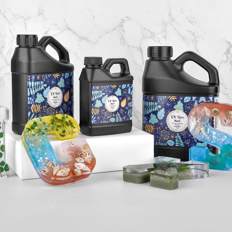 Description Picture 4 of itemBulk UV Resin Crystal Clear Large UV Cure Epoxy Resin Hard Kit Premixed Resina UV Transparent Solar Activated Glue For Jewelry