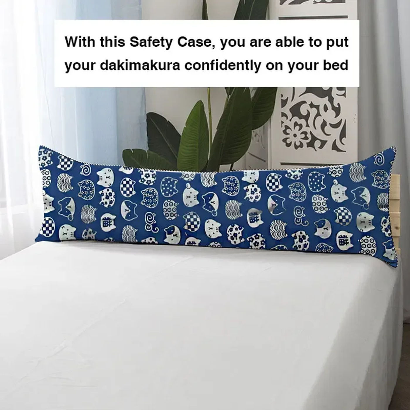 Description Picture 5 of itemPillow Dakimakura Hiding Case Body Pillow Concealment Shelter Storage Bolster Pillow Cover for Genshin Impact Demon Slayer