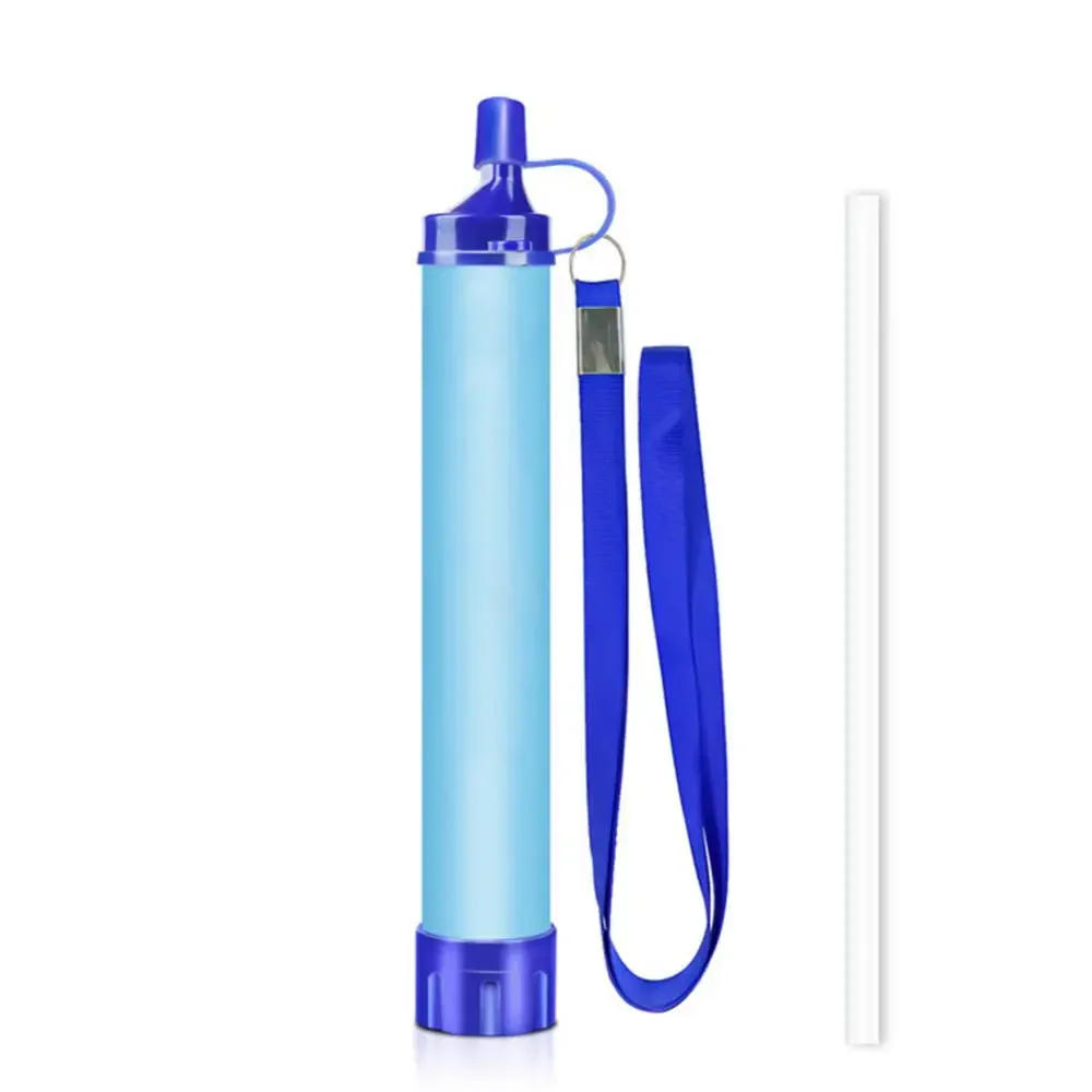 Description Picture 5 of itemOutdoor Water Purifier Camping Hiking Emergency Life Survival Tools Portable Purifier Water Filter Straw Travel Cooking Supplies