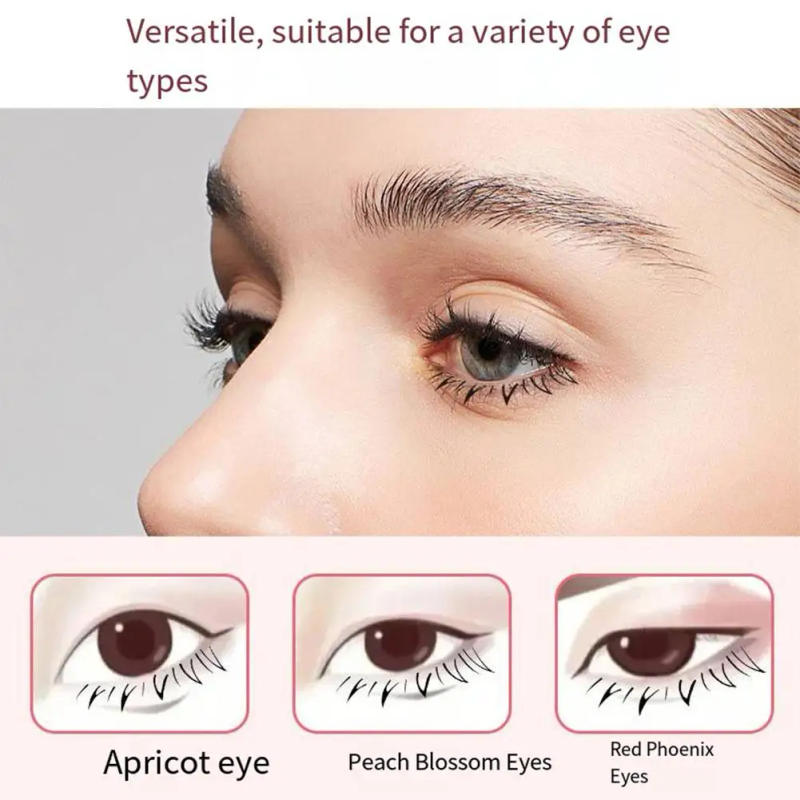 Description Picture 4 of itemEyelash Seal DIY Lower Lash Extension Stamp Silicone Makeup Tool For Beginner Convenient Natural Lower Eyelash Artifact Eyeliner