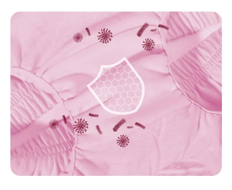 Description Picture 5 of item2 Piece/Lot Summer Baby 100% Cotton Shorts Kids Girl Infant Kawaii PP Pants Cute Cartoon Panties 6-24 Months Children Underpants