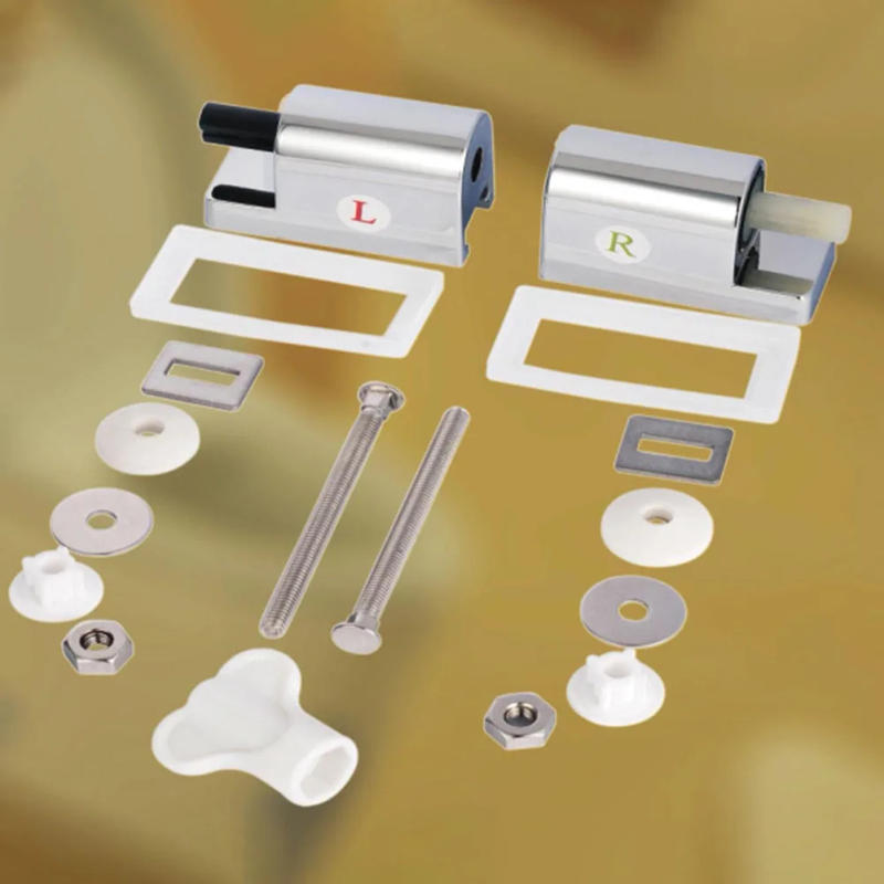 Description Picture 2 of itemToilet Soft Close Hinges ABS Toilet Covers Mounting Fixing Connector  Toilet Hinges Replacement Bathroom Hardware Parts