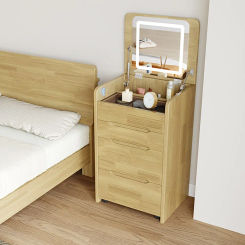 Mirror White Dressers Luxury Drawer Bedroom Makeup Nordic Dressers Table Chair Womens Modern Tocador Maquillaje Decoration