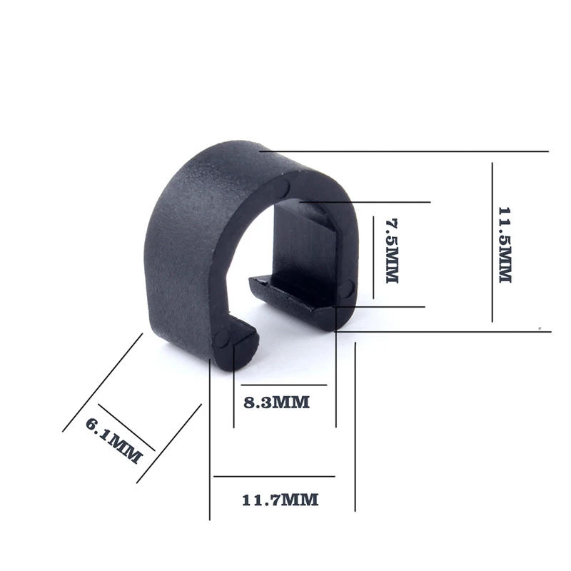 Description Picture 5 of itemBicycle Buckle Cable Guide Bike Brake Line Components Part Threaded Base Bolts Holder Aluminum Alloy Wire Tidy