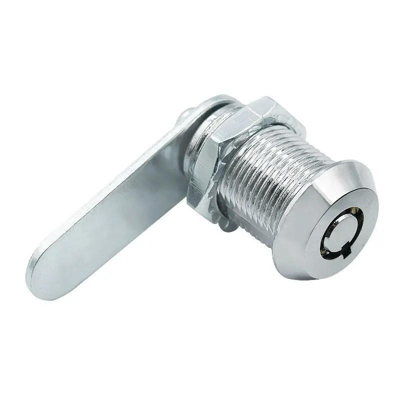 Description Picture 5 of itemZinc Alloy Lock Universal Size Key Vending Machine Cylinder Lock Tubular Key Industrial Cabinet Anti-pry Lock Core With 3 Keys