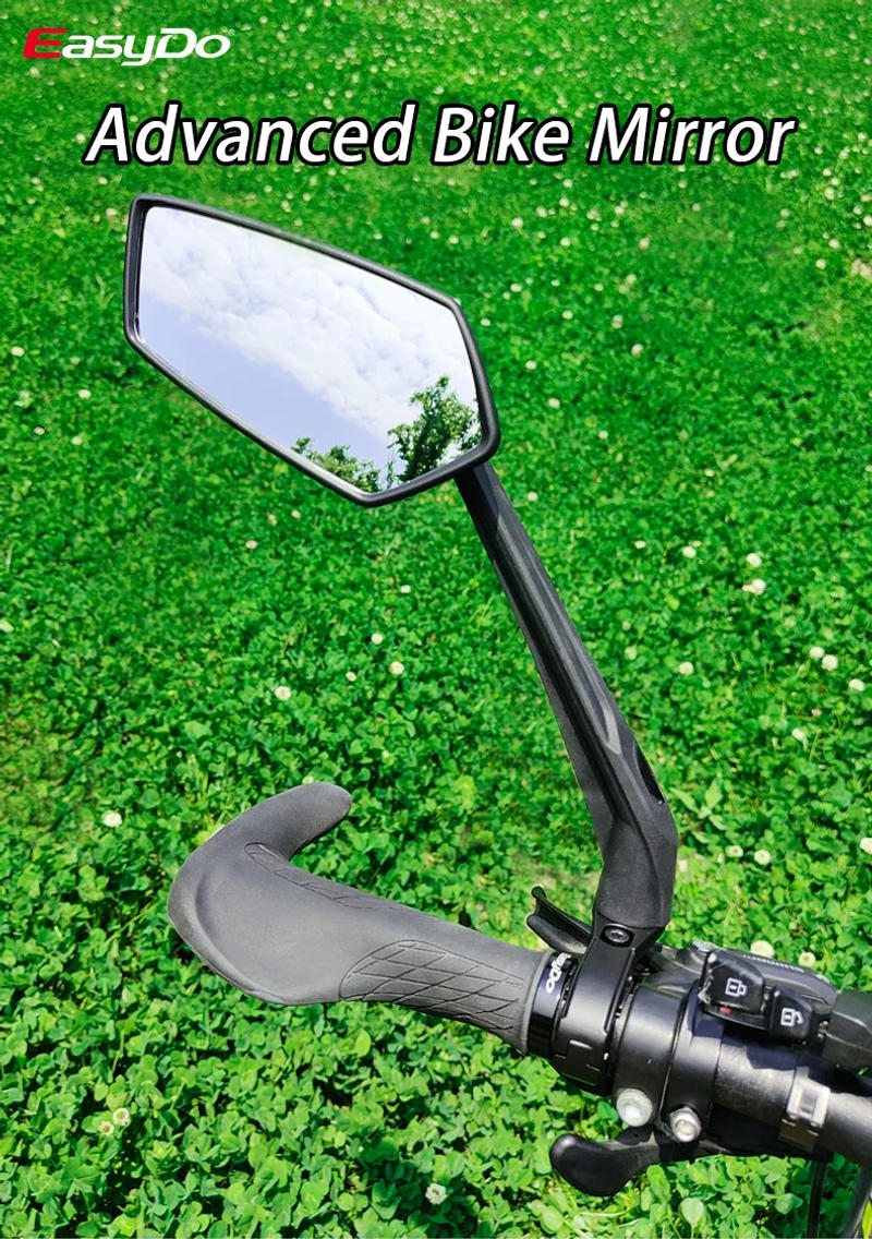 Description Picture 2 of itemEasyDo Bicycle Handlebar Rear View Mirror Electric Scooter Mirror Bike Wide Range Back Sight Reflector For bicycle Accessories