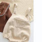 Y0173 Beige Rompers