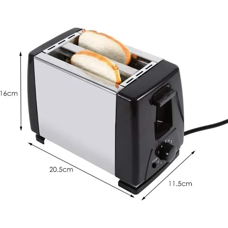 Description Picture 4 of itemToaster 2 Stainles Steel Bread Extra Wide Slot Toasters,Electrical Bread Machine for Waffles,One-click Cancel Setting Toaster