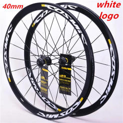 700C Road Bike wheelset Super-lightAolly Aluminum Sealed Bearing Wheelset Flat Spokes Racing 40/50mm Rims  road wheel