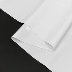 Black And White Mirror Different Thicknesses TPU Synthetic Leather Fabric, accessories for upholstery/notebook covers/DIY crafts