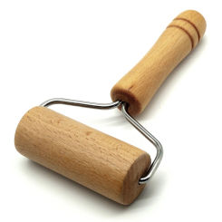 Wooden Rolling Pin, Hand Dough Roller for Pastry, Fondant,  Cookie Dough, Chapati, Pasta, Bakery, Pizza. Kitchen tool