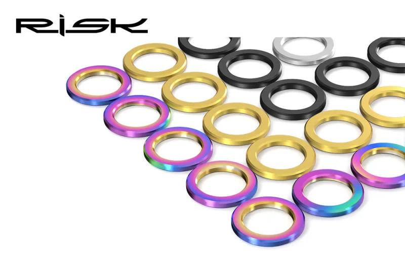 Description Picture 6 of itemRisk 10pcs Titanium Alloy Washer M5 M6 Spacer for MTB Road Bicycle Stem Disc Brake Seat Crank Calipers Bike Gasket Repair Parts