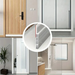 New Self-adhesive Bedroom Door Seam Dustproof Sound Insulation Windproof Windshield Sealing Tape Window Bedroom Use