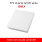 white 1 gang