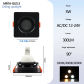 Square 3W Black