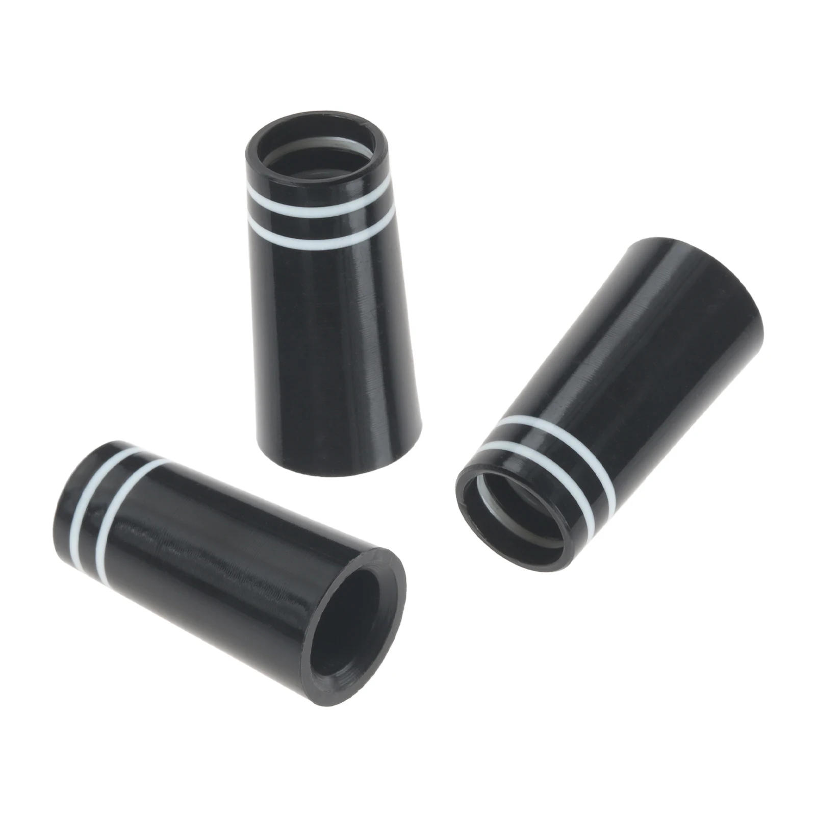 Description Picture 6 of item10Pcs Plastic Golf Ferrules with Double White Ring for 0.358 Tips Golf Shaft Sleeve Adapter Replacement Club Shafts Accessories
