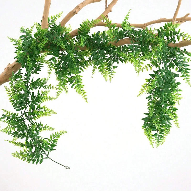 Description Picture 6 of itemArtificial Hanging Plants Green Fake Ivy for Party Table Wedding Arch Layout Outdoor Indoor Home Garden Decoration DIY Wreath