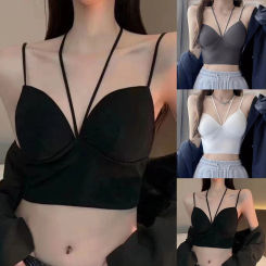 Sports Thread Gathering Underwear Women'S Adjustable Solid Color Large Shoulder Vest Without Steel Ring Female Underwear 일본여자속옷
