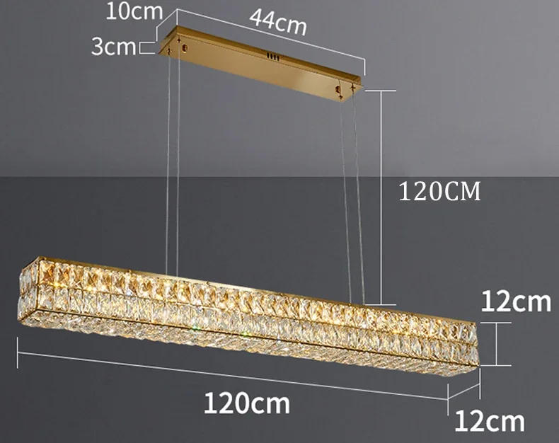 Description Picture 4 of itemHome DecorationPendant Lights, Luxury Crystal Living Room Chandelier, Dining Room Pendant Lamp, Ceiling Light, Indoor Lighting