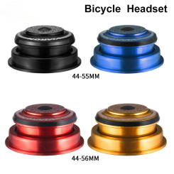 Bicycle Headset 4455ST/4456ST CNC 11/8"-11/2" aluminum alloy Sealed Bearing Straight Tapered Tube Fork MTB Bike Headset