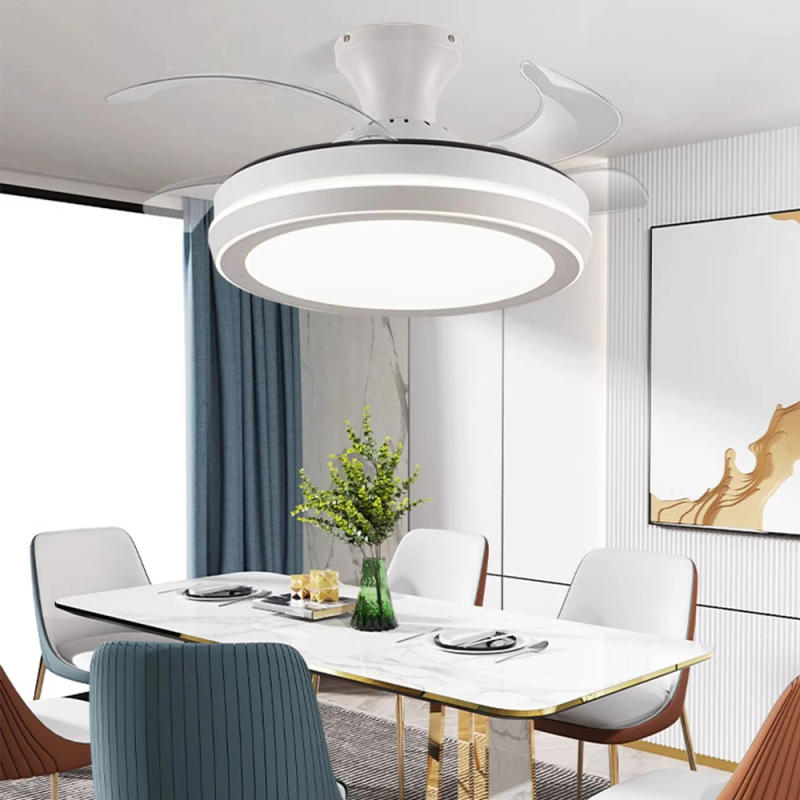 Description Picture 5 of itemInvisible Ceiling Fan With Lamps Bedroom Living Room Dining Room Study LED Modern And Minimalist Household Pendant Light