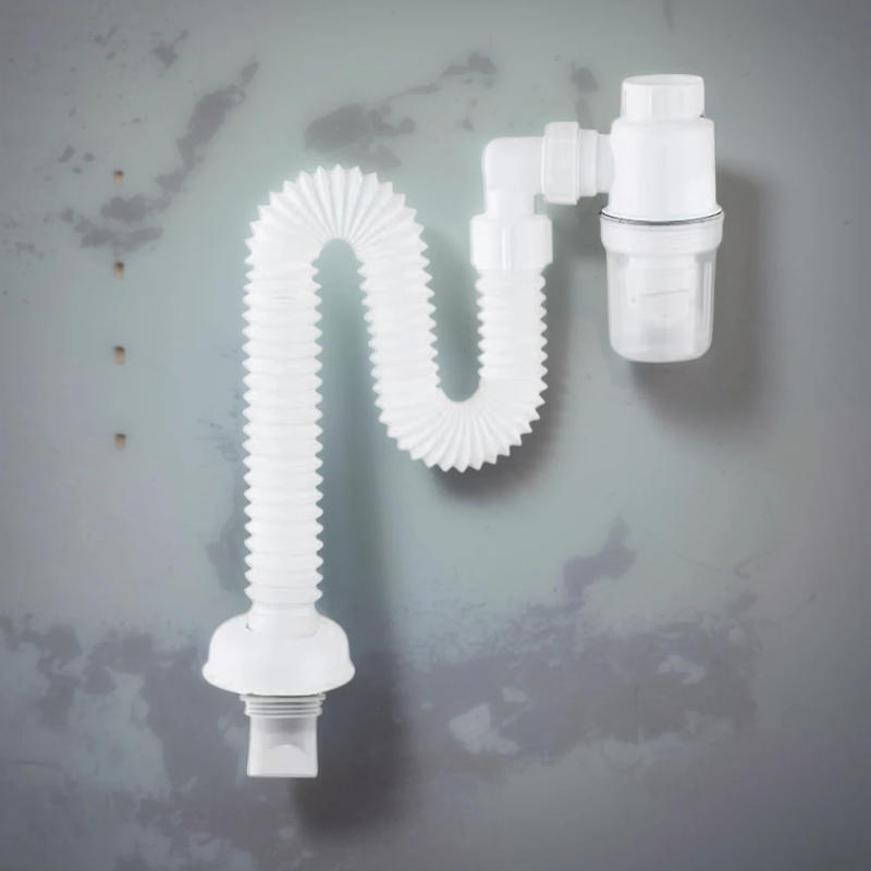 Description Picture 6 of itemFlexible Downspout Anti Clogging Telescopic Flexible Sink Drain Home Sink Hose Sink Deodorant Strainer Drain for Bathroom Sink