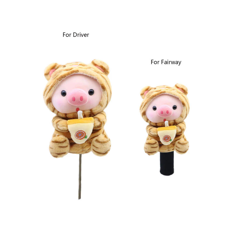 Description Picture 4 of itemAnimal Golf Club Headcover for Driver,460CC Fairway Golf Accessories Golf Headcover Protector,Golf Wood Cover Noverty Cute Gifts