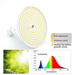 New Full Spectrum 290 LED indoor plant Grow light bulbs E27 lamp veg cultivo growth Green house Hydro sunlight Phyto Lamp Flower