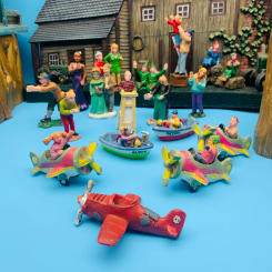 Miniature Doll Mini Figures Sand Table Gardening Decor DIY Bonsai Decoration Articles Handicraft Gifts Desk Sculpture