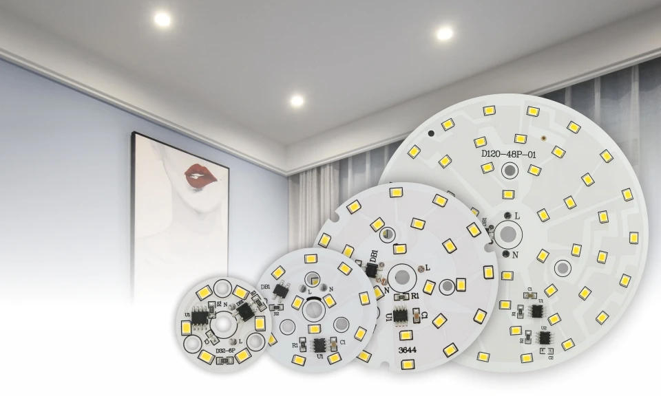 Description Picture 2 of itemLED Downlight Chip 3W 5W 7W 9W 12W 15W 18W SMD 2835 Light Beads AC 220V DIY For Led Downlight Cold/Warm white Lighting Spotlight