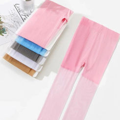 Transparent Candy Color Stockings Japanese Sexy Anti Hook Lolita White Tights Ultra Thin Bottoming Pantyhose Women Wholesale