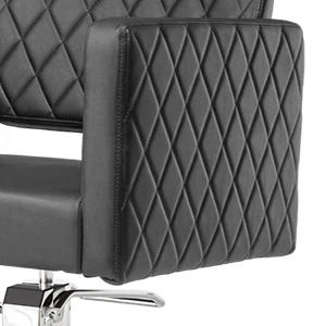 Description Picture 4 of itemBlack Hair Chair with Wide Seat Aluminium Alloy Footrest,Hydraulic Barber Chair Heavy Duty,Salon Chair for Hair Stylist,Styling