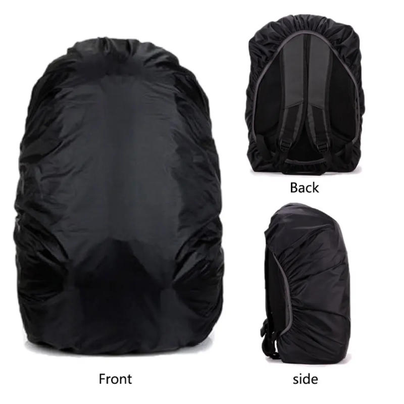 Description Picture 2 of itemNew Rain Cover For Backpack Waterproof Bag Solid Color Tactical Outdoor Camping Hiking Climbing Dust Raincover Covers 30-40L