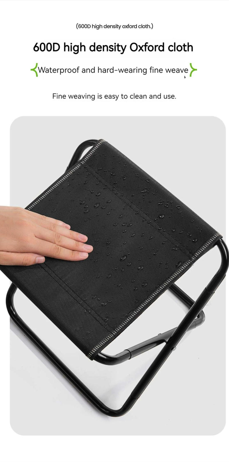 Description Picture 6 of itemOutdoor Folding Chairs, Portable Fishing Chairs for Street Stalls, Train Horses, Camping Chairs, Folding Chairs, Camping Benches