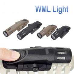 Tactical WML Flashlight Long Short Hunting Weapon LED Lights Costant Strobe Airsoft Rifle Constant Momentary for 20mm Rail