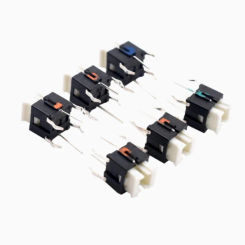 10pcs 6*6*7 Tactile Switch With LED Red White Blue Yellow Green 6x6x7mm Microswitch