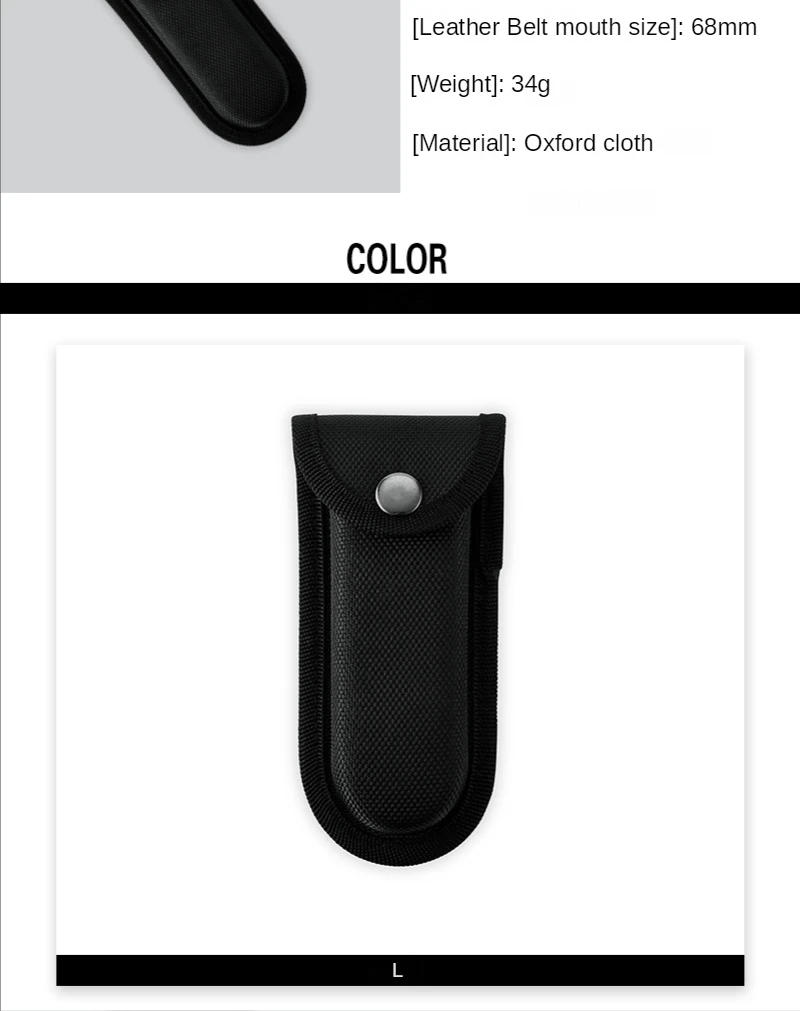 Description Picture 6 of itemFlashlight Holder Fold Knife Bag Camp Outdoor Kit Tool Pouch Plier Case Sheath Waist Nylon Storage Belt Loop Pocket Carry Pack