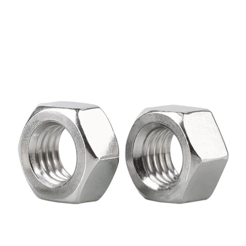 Description Picture 6 of item1-100 Pieces of 316 Stainless Steel Hex Nuts with Locking Nuts M2M2M2.5M3M4M5M6M8M12M114M16M18M18M20M22M24