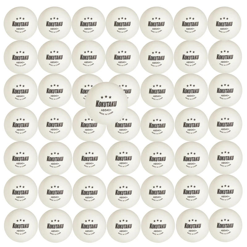 Description Picture 2 of item50pcs/Pack New Material Table Tennis Balls White Yellow Mixed Colors 3 Star 40+ Durable High Elasticity Ping Pong Balls