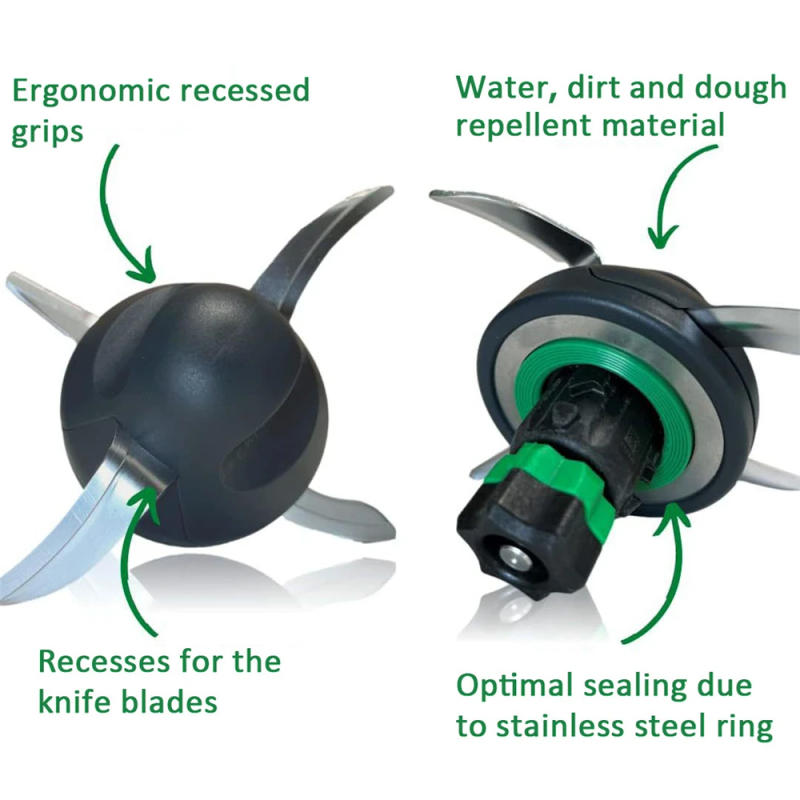 Description Picture 5 of itemThermomix TM5 TM6 Protective Cover Mixer Blade Dough Kneading Head Seam Protectionsfrom Dough Dirt Blenders Accessories