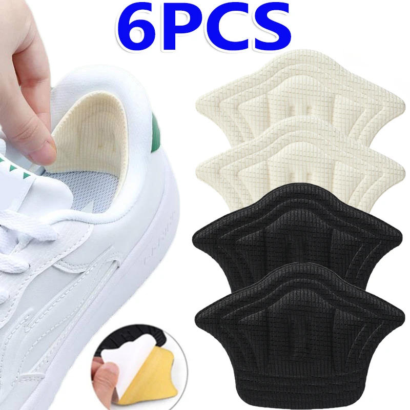 Description Picture 2 of item3pair Insoles Patch Under Heel Pads for Sport Shoes Back Sticker Half Insoles Adjustable Antiwear Feet Pad Cushion Insert Insole