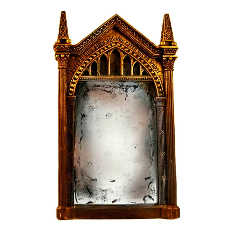 Description Picture 2 of itemMirror of Erised Standing Bookshelf Decor Wizarding Witchy Items Magical Objects Wizard Home Decor Fantasy Gift