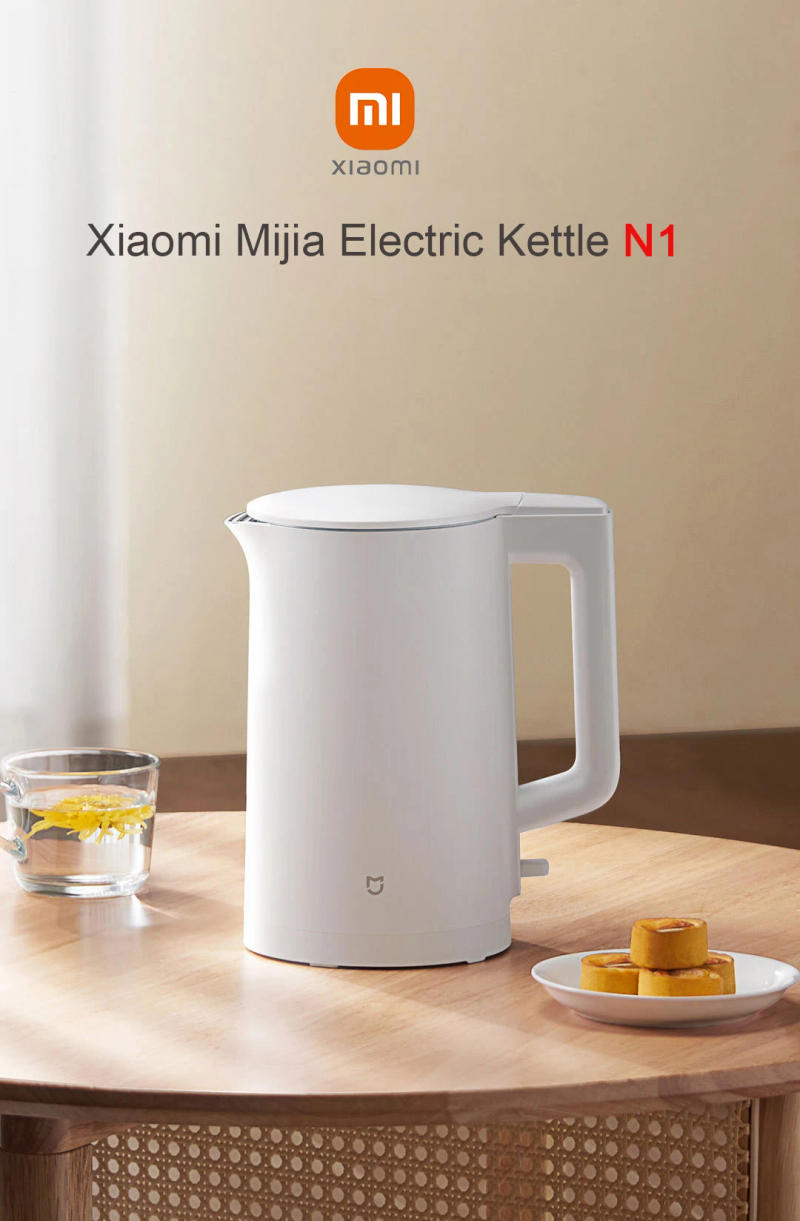 Description Picture 2 of item2023 NEW XIAOMI Mijia Electric Kettle N1 Fast Boiling Stainless Water Kettle Tea Coffee Pot Smart AntiOverheat Electric Boiler