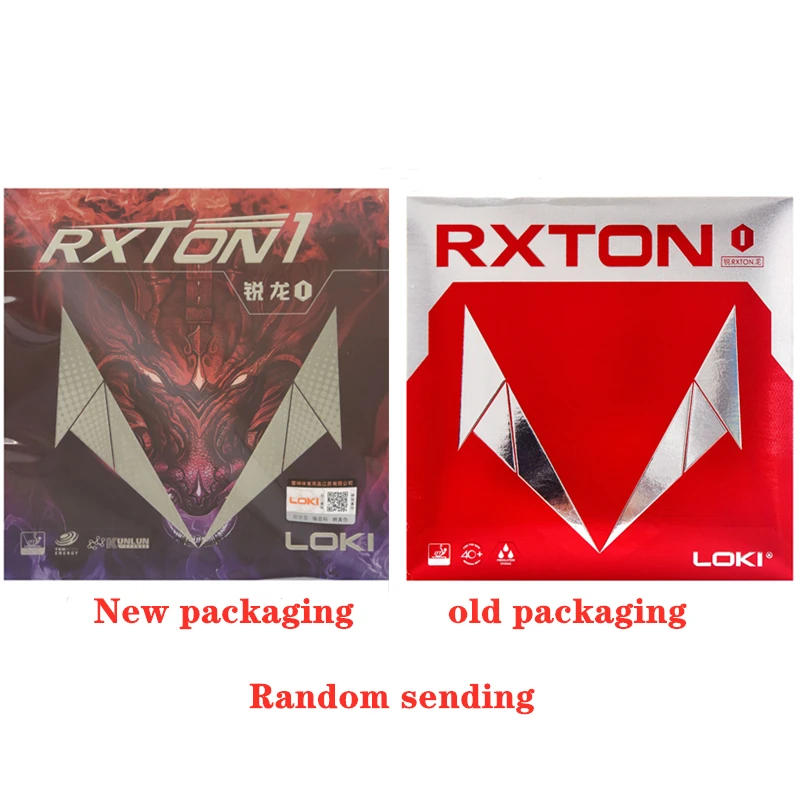 Description Picture 3 of itemLOKI RXTON 1 Table Tennis Rubber Semi-sticky Fast Attack Original WANG HAO LOKI Ping Pong Sponge