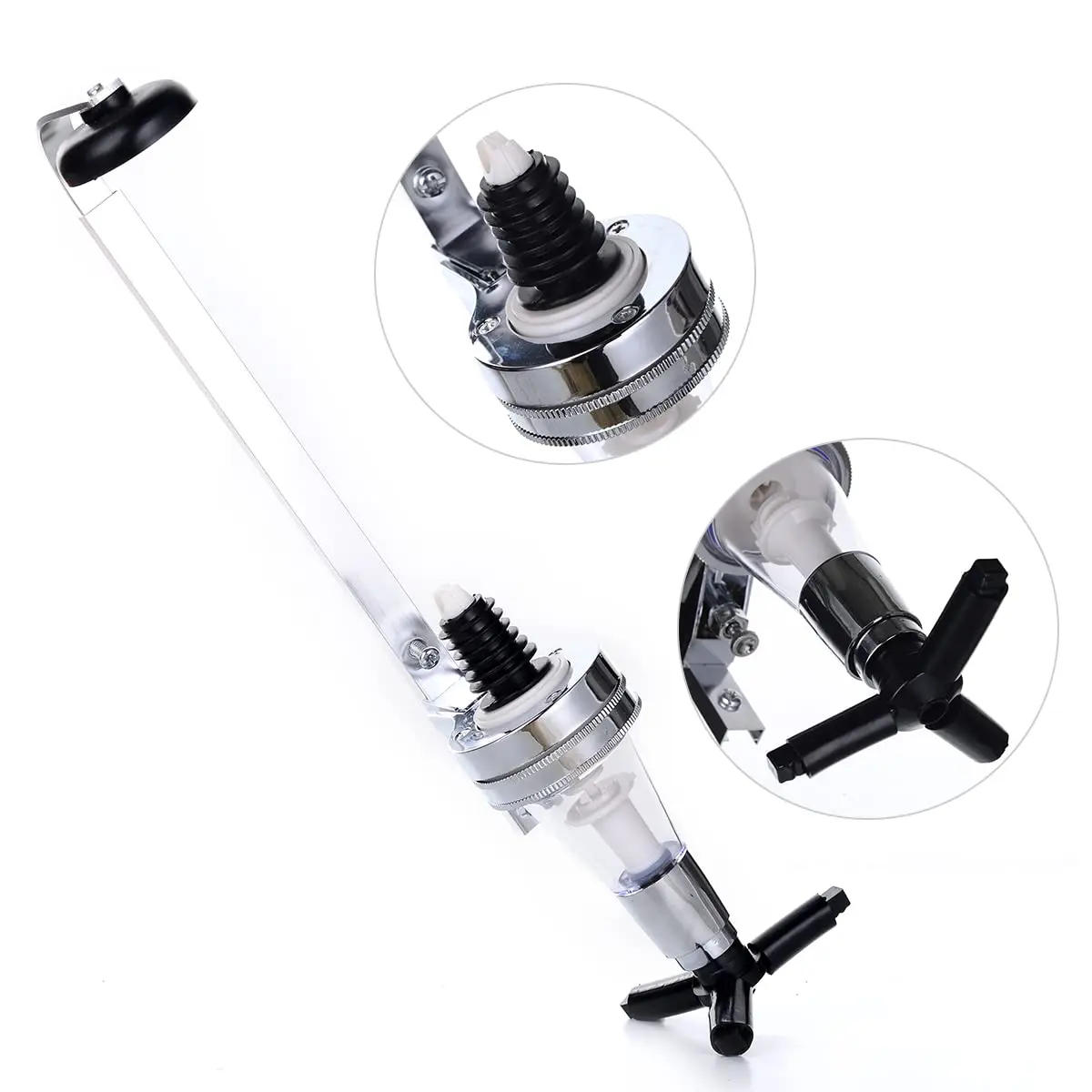 Description Picture 4 of itemWall-Mounted 1 Bottle Liquor Dispenser Wine Rack, Bar Butler Holder Drinks Alcohol Shot Station Liquor Beverage Whisky Dispenser