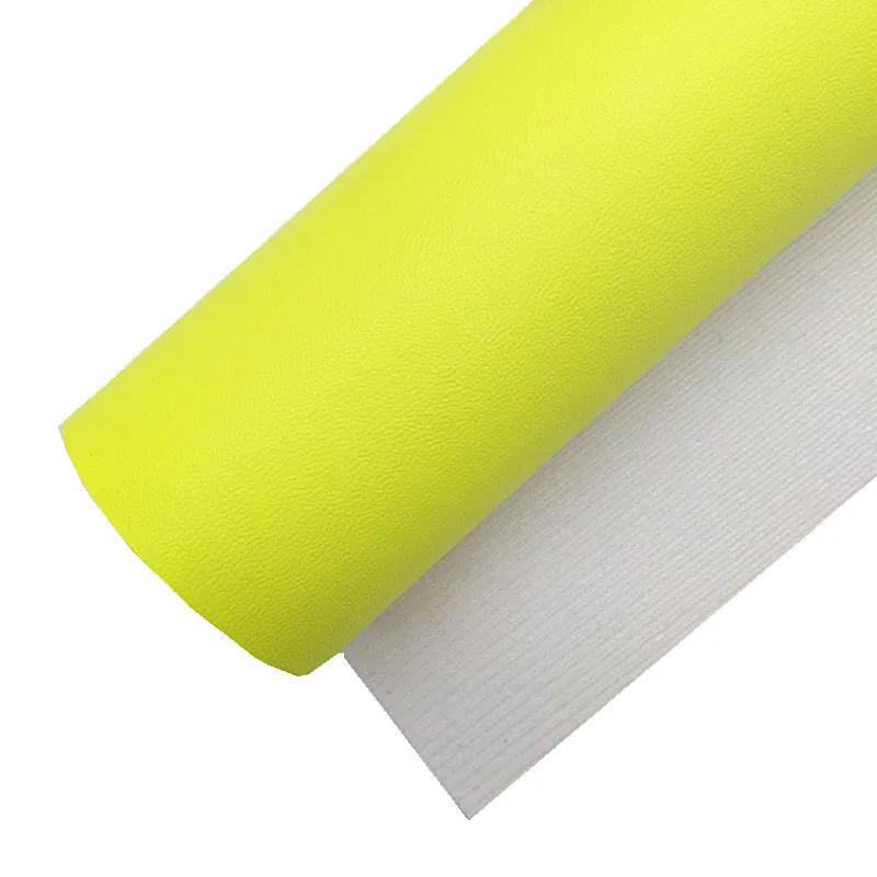 Description Picture 6 of itemNeon Colors Synthetic Leather Fabric Sheets Summer Faux Fabric Vinyl with Soft Felt Backing Glitter For Bows DIY 21x29CM Q1226